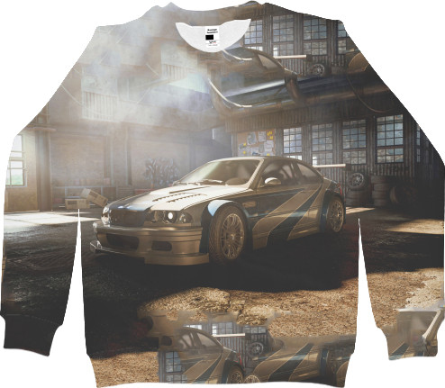 Men's Sweatshirt 3D - NFS MOST WANTED BMW - Mfest