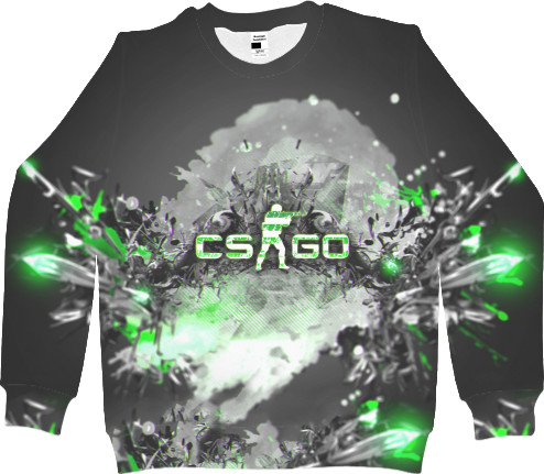 Men's Sweatshirt 3D - CS GO - Mfest