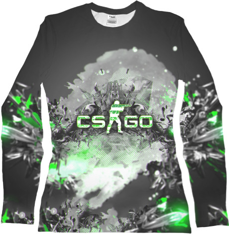 Women's Longsleeve Shirt 3D - CS GO - Mfest