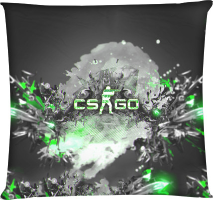 Square Throw Pillow - CS GO - Mfest