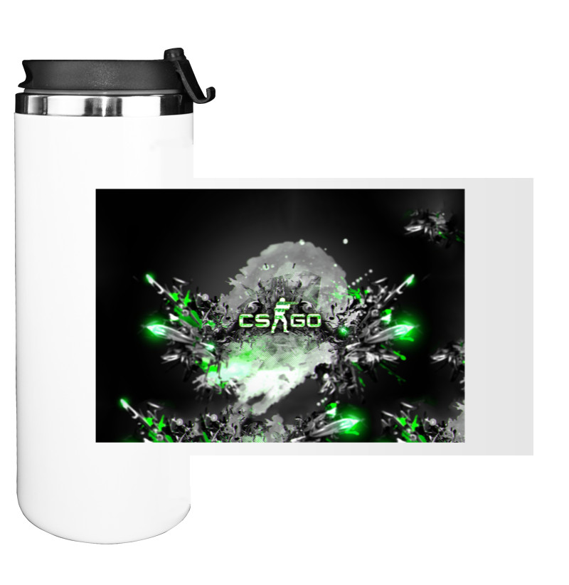 Water Bottle on Tumbler - CS GO - Mfest