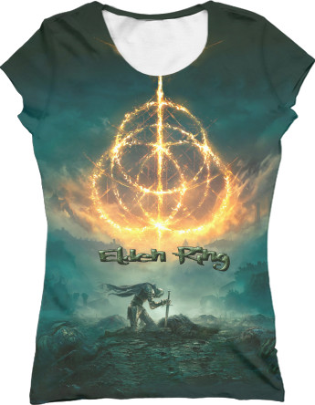 Women's T-Shirt 3D - Elden Ring - Mfest