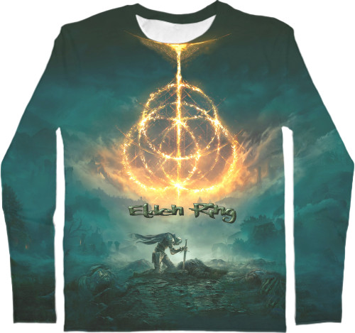 Men's Longsleeve Shirt 3D - Elden Ring - Mfest