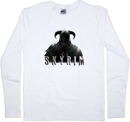 Kids' Longsleeve Shirt - Skyrim Минимализм - Mfest