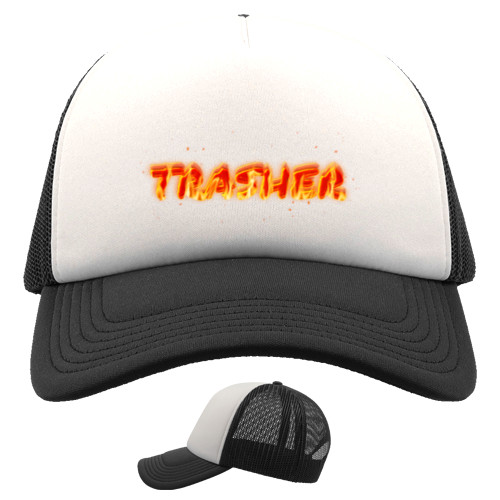 Kids' Trucker Cap - TRASHER - Mfest