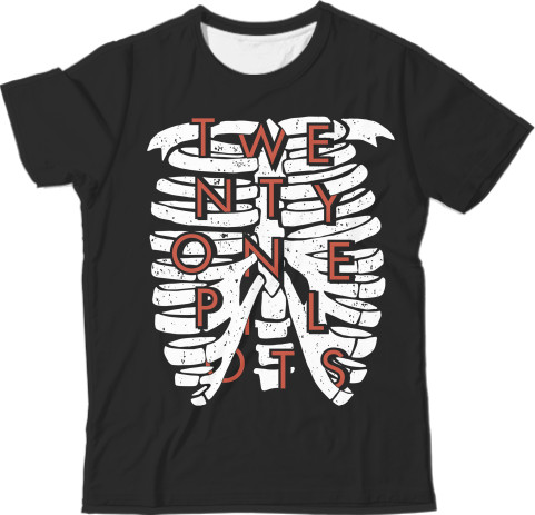 Man's T-shirt 3D - Twenty One Pilots (2) - Mfest