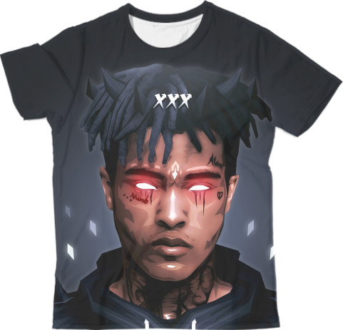 Man's T-shirt 3D - XXXTENTACION (13) - Mfest