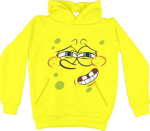 Kids' Hoodie 3D - Губка БОБ 2022 Топ - Mfest