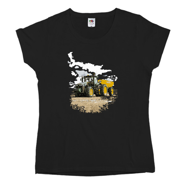 Women's T-shirt Fruit of the loom - JOHN DEERE I Джон Дир! - Mfest