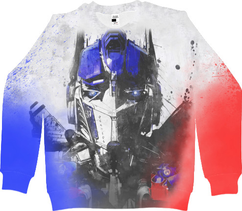 Men's Sweatshirt 3D - Оптимус Прайм 2022 - Mfest