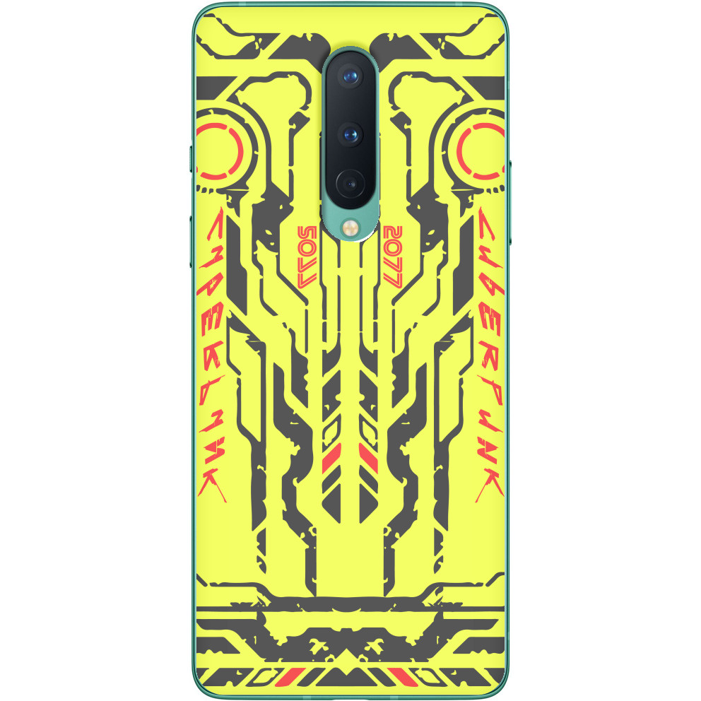 Чехол OnePlus - Cyberpunk 2077 YELLOW - Mfest