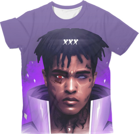 Man's T-shirt 3D - XXXTENTACION (14) - Mfest