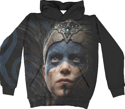 Kids' Hoodie 3D - Hellblade 2022 - Mfest