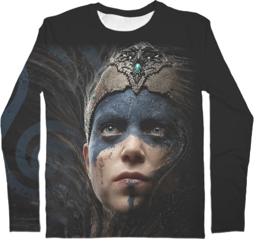 Kids' Longsleeve Shirt 3D - Hellblade 2022 - Mfest