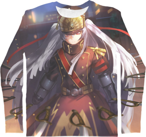 Лазурный путь / Azur Lane - Men's Longsleeve Shirt 3D - Enterprise - Azur Lane - Mfest