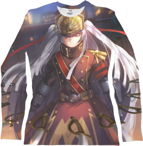 Women's Longsleeve Shirt 3D - Enterprise - Azur Lane - Mfest