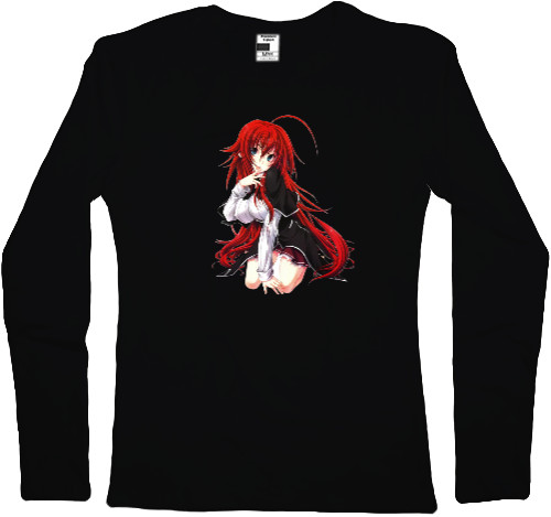 Women's Longsleeve Shirt - Риас (Rias Gremory) - Mfest