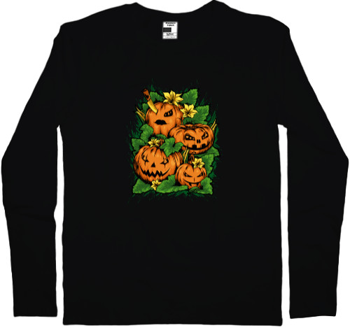 Men's Longsleeve Shirt - Злые Тыквы - Helloween - Mfest