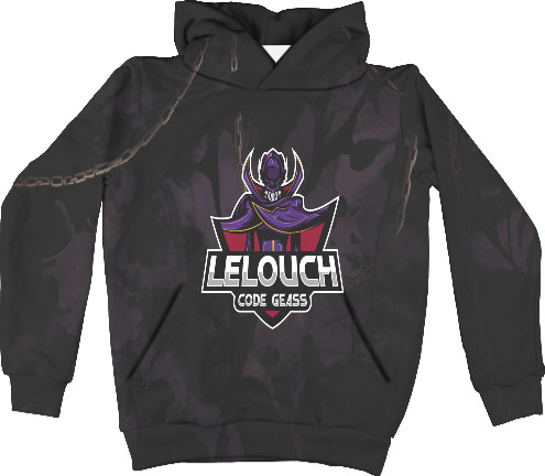 Kids' Hoodie 3D - Lelouch - Code Geass - Лелуш - Mfest