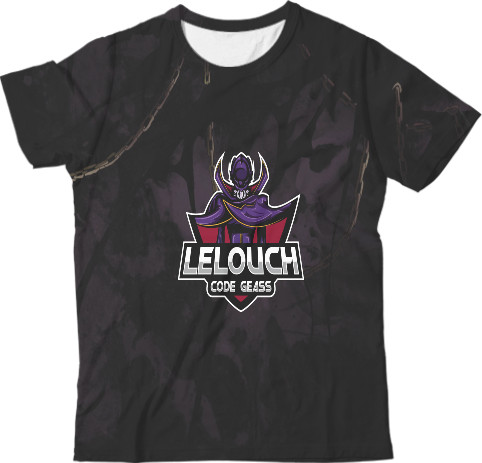 Kids' T-Shirt 3D - Lelouch - Code Geass - Лелуш - Mfest