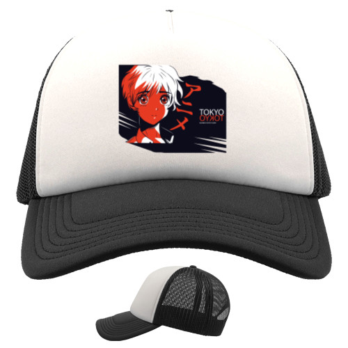 Trucker Cap - Ken Kaneki Tokyo Ghoul - Mfest