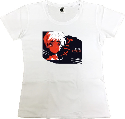 Women's Premium T-Shirt - Ken Kaneki Tokyo Ghoul - Mfest