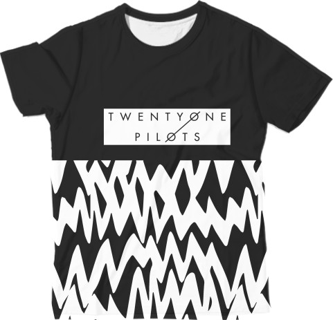 Man's T-shirt 3D - Twenty One Pilots (9) - Mfest