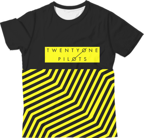 Man's T-shirt 3D - Twenty One Pilots (11) - Mfest