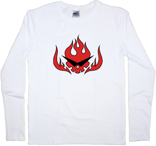 Kids' Longsleeve Shirt - Kamina Simon Logo - Mfest