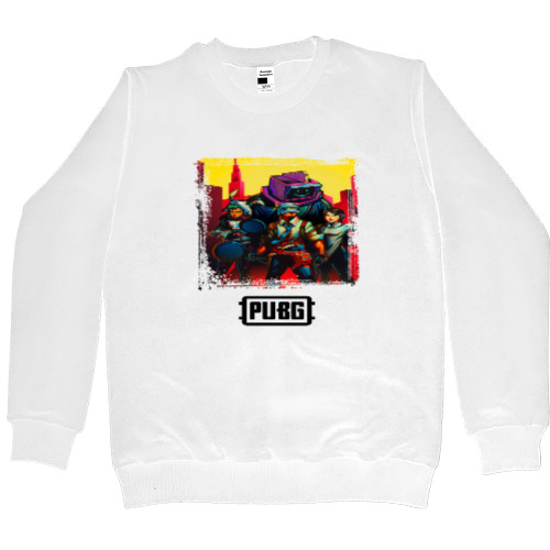 Men’s Premium Sweatshirt - PUBG RETRO - Mfest