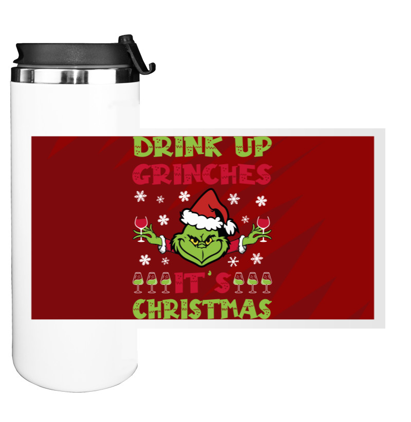 Water Bottle on Tumbler - Drink up Cringhes - Mfest