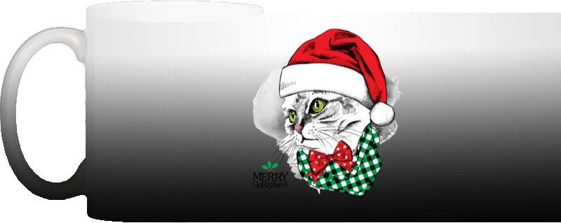 Merry christmas cat