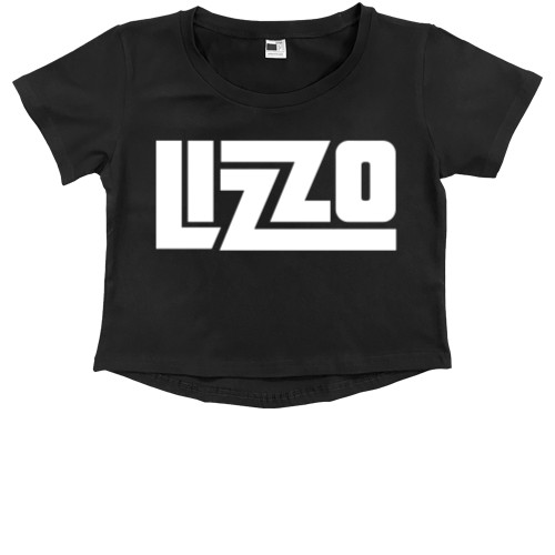 Kids' Premium Cropped T-Shirt - Lizzo логотип - Mfest