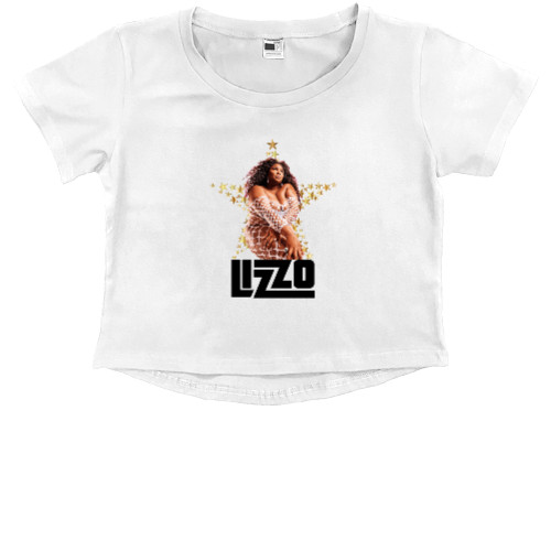 Kids' Premium Cropped T-Shirt - Lizzo 3 - Mfest