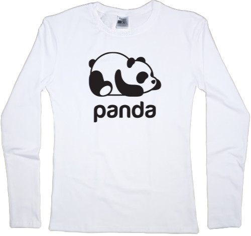 Women's Longsleeve Shirt - Panda 2 - Mfest