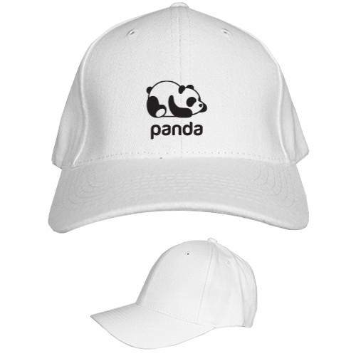 Kids' Baseball Cap 6-panel - Panda 2 - Mfest