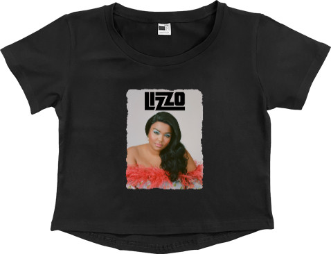 Women's Cropped Premium T-Shirt - LIZZO - Mfest