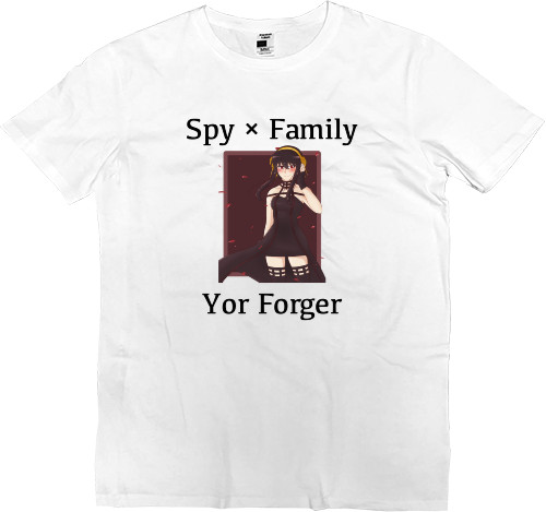 Футболка Премиум Мужская - Yor Forger Spy  Family - Mfest