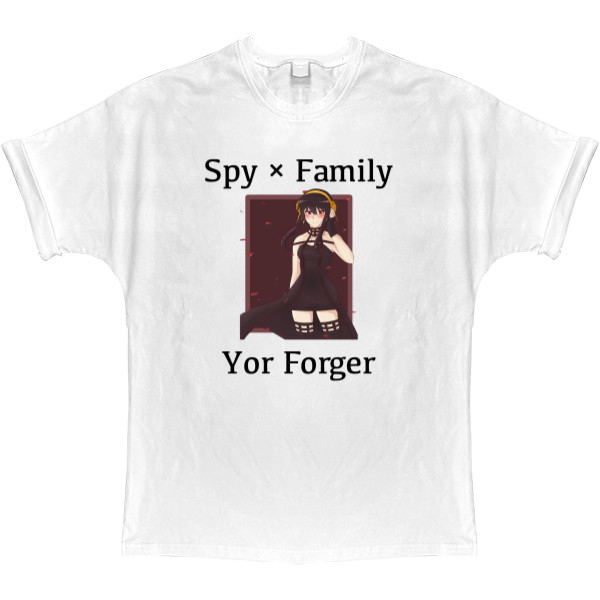 T-shirt Oversize - Yor Forger Spy  Family - Mfest