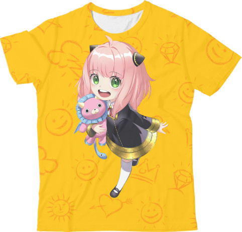 Kids' T-Shirt 3D - Anya Forger - Mfest