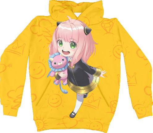 Unisex Hoodie 3D - Anya Forger - Mfest