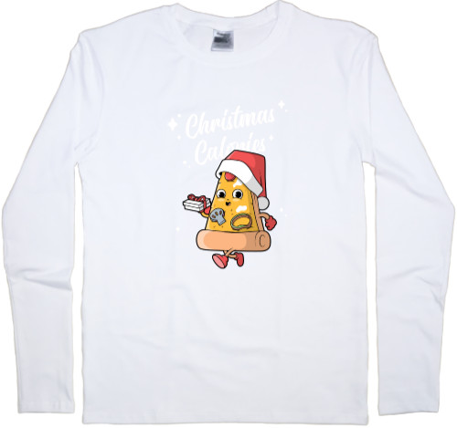 Men's Longsleeve Shirt - Сhristmas calories - Mfest