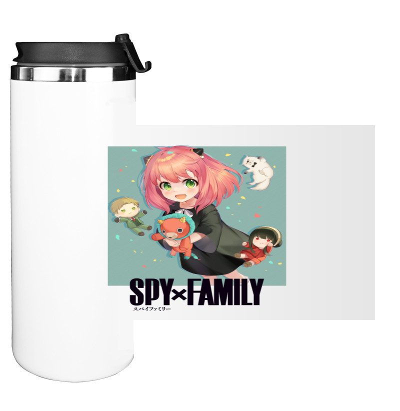 Water Bottle on Tumbler - Сім'я шпигуна - Mfest