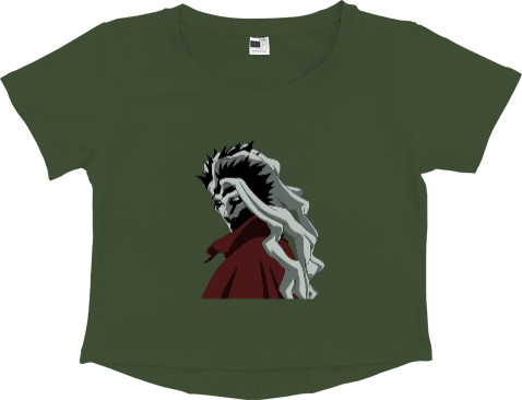 Women's Cropped Premium T-Shirt - Ergo Proxy - Mfest