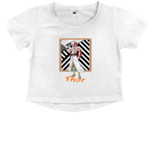 Kids' Premium Cropped T-Shirt - Повість про кінець світу Тор - Mfest