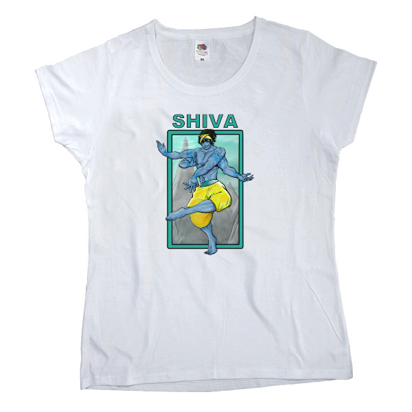 Women's T-shirt Fruit of the loom - Повість про кінець світу Шива - Mfest