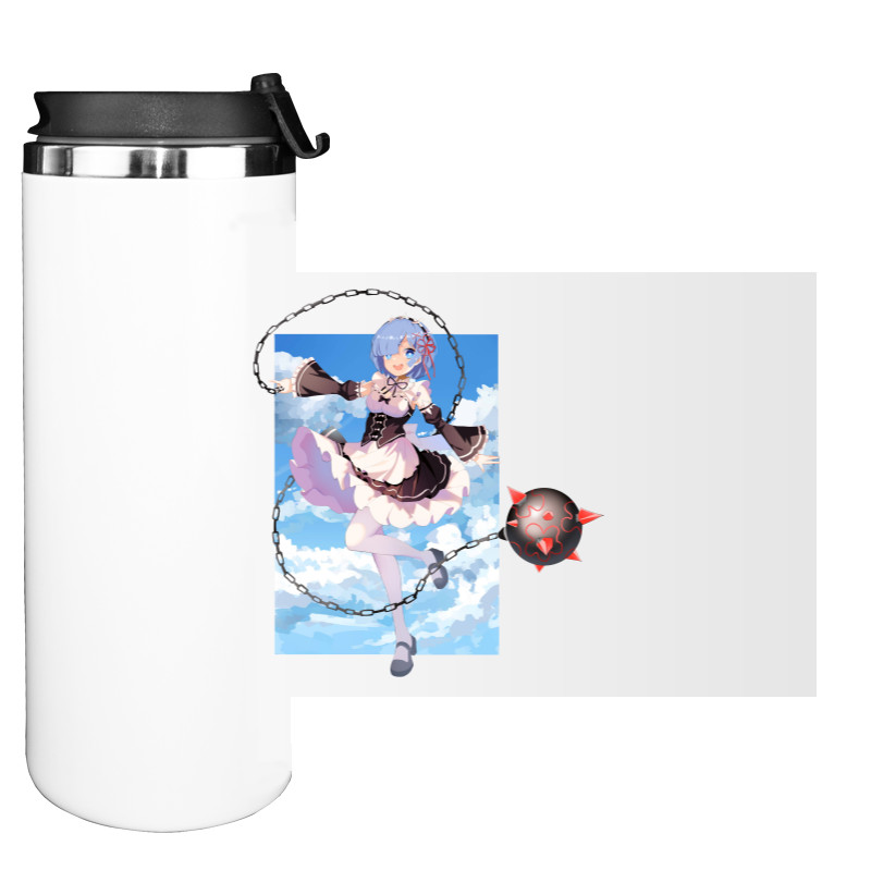 Water Bottle on Tumbler - Рем - Mfest