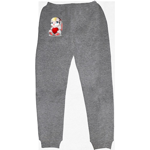 Men's Sweatpants - Зайчик із серцем - Mfest