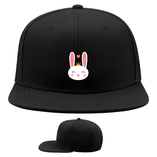 Snapback Baseball Cap - Зайчик у короні - Mfest