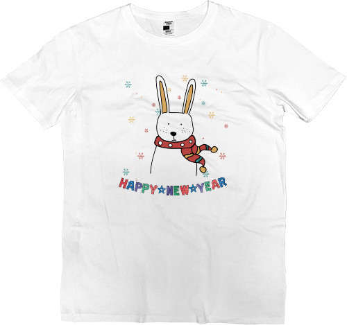 Kids' Premium T-Shirt - Новорічний зайчик - Mfest